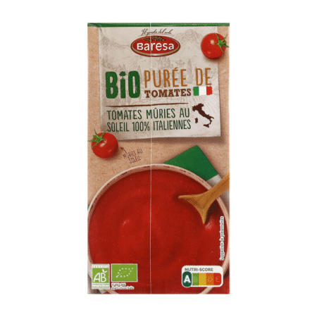 Purée de tomate bio