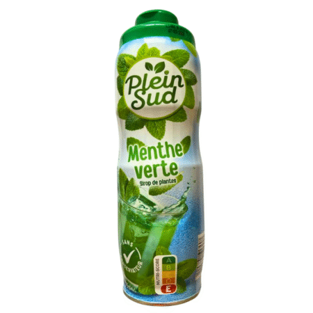 Sirop de menthe plein sud