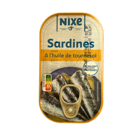 Sardines tournesol
