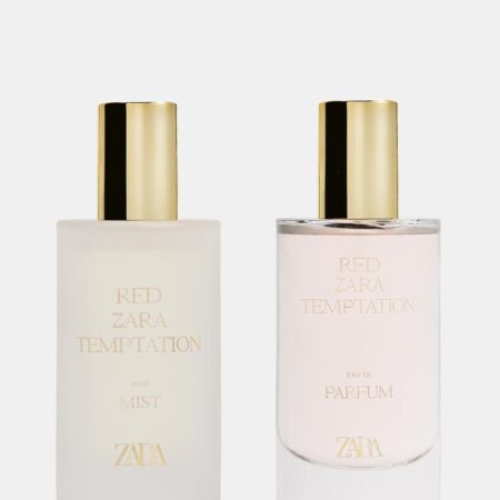 RED ZARA TEMPTATION EDP +  HAIR MIST ÉDITION LIMITÉE 2X50ML  (1.7 FL. OZ)